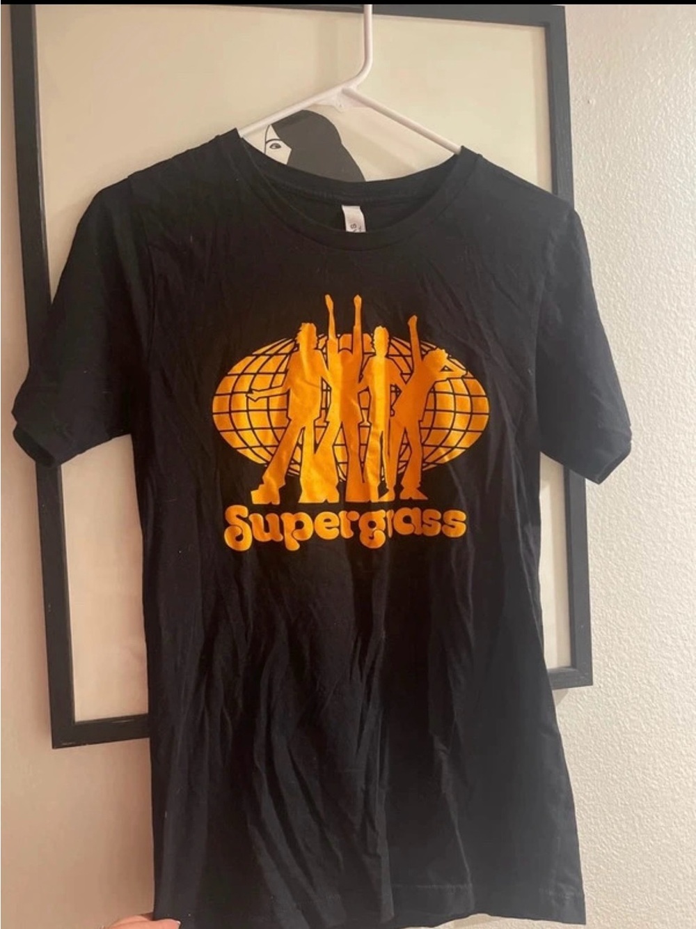 Black Superglass Logo Short Sleeve Tee